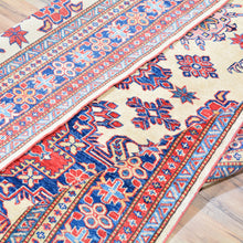 Load image into Gallery viewer, Hand-Knotted Fine Super Kazak Caucasian Design Wool Rug (Size 5.0 X 7.4) Brral-675
