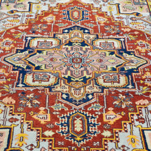 Load image into Gallery viewer, Hand-Knotted Heriz Serapi Design Wool Handmade Rug (Size 5.1 X 7.11) Brral-708