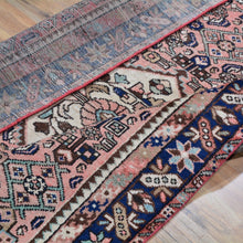 Load image into Gallery viewer, Hand-Knotted Vintage Persian Hamadan Geometric Oriental Wool Rug (Size 4.10 X 6.11) Brral-768