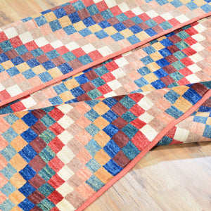 Hand-Knotted Peshawar Gabbeh Design  Wool Rug (Size 4.11 X 6.7) Brral-792