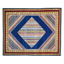 Load image into Gallery viewer, Hand-Knotted Oriental Geometric Design Wool Handmade Rug (Size 8.5 X 11.9) Brral-1221