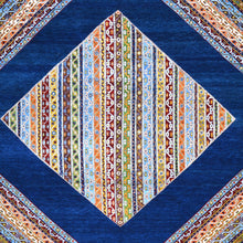 Load image into Gallery viewer, Hand-Knotted Oriental Geometric Design Wool Handmade Rug (Size 8.5 X 11.9) Brral-1221