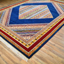 Load image into Gallery viewer, Hand-Knotted Oriental Geometric Design Wool Handmade Rug (Size 8.5 X 11.9) Brral-1221