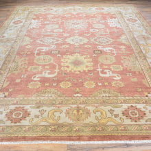 Load image into Gallery viewer, Hand-Knotted Traditional Oushak Design Wool Rug (Size 9.0 X 12.0) Brral-1266