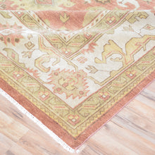 Load image into Gallery viewer, Hand-Knotted Traditional Oushak Design Wool Rug (Size 9.0 X 12.0) Brral-1266