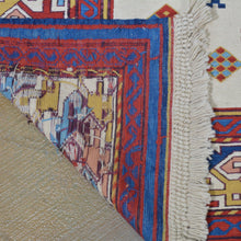 Load image into Gallery viewer, Soumak Fine Caucasian Geometric Design Wool Rug (Size 8.2 X 9.8) Brral-2139