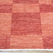 Load image into Gallery viewer, Hand-Knotted Gabbeh Checker Design Wool Handmade Rug (Size 7.11 X 9.10) Brral-2565