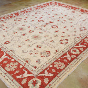 Hand-Knotted Peshawar Chobi Oriental Wool Handmade Rug (Size 8.0 X 9.10) Brral-2592