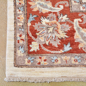 Hand-Knotted Peshawar Chobi Wool Handmade Rug (Size 8.0 X 10.2) Brral-2607