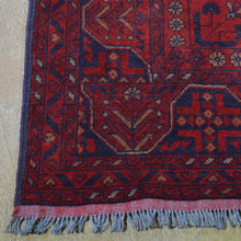 Load image into Gallery viewer, Hand-Knotted Afghan Tribal Handmade Wool Rug (Size 5.9 X 8.0) Brrsf-345