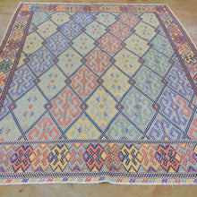 Load image into Gallery viewer, Soumak Tribal Olami Handmade Oriental Wool Rug (Size 6.8 X 9.7) Brrsf-6060