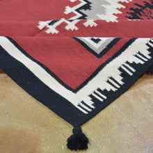 Load image into Gallery viewer, Hand-Woven Flatweave Southwestern Handmade Wool Rug (Size 5.0 X 8.0) Brrsf-6081
