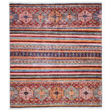 Load image into Gallery viewer, Oriental rugs, hand-knotted carpets, sustainable rugs, classic world oriental rugs, handmade, United States, interior design,  Brrsf-6147