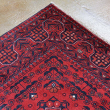 Load image into Gallery viewer, Hand-Knotted Tribal Turkoman Khal Mohammadi Design Wool Rug (Size 4.10 X 6.5) Brrsf-759