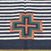 Load image into Gallery viewer, Hand-Woven Southwestern Kilim Geometric Design Handmade Wool Rug (Size 4.0 X 6.0) Brrsf-1074