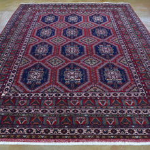 Load image into Gallery viewer, Hand-Knotted Afghani Yousafi Fine Tribal Oriental Wool Handmade Rug (Size 6.7 X 9.7) Brrsf-1260