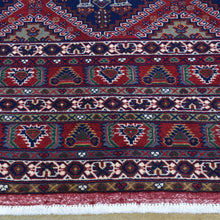 Load image into Gallery viewer, Hand-Knotted Afghani Yousafi Fine Tribal Oriental Wool Handmade Rug (Size 6.7 X 9.7) Brrsf-1260