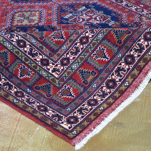 Hand-Knotted Afghani Yousafi Fine Tribal Oriental Wool Handmade Rug (Size 6.7 X 9.7) Brrsf-1260
