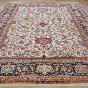 Hand-Knotted New Serapi Design Wool Handmade Rug (Size 7.11 X 9.9) Brrsf-1281