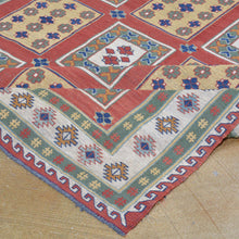 Load image into Gallery viewer, Soumak Afghan Burjista Kilim Handmade Wool Rug (Size 5.1 X 6.10) Brrsf-1326
