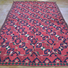 Load image into Gallery viewer, Hand-Woven Afghan Tent Band Suzani  Handmade Textile/Rug (Size 5.6 X 9.3) Brrsf-1500