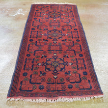Load image into Gallery viewer, Hand-Knotted Afghan Khal Mohammadi Tribal Handmade 100% Wool (Size 1.9 X 4.6) Cwrsf-159