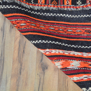 Hand-Woven Tribal Kilim Flatweave Surmai 100% Wool Rug (Size 2.8 X 8.10) Brral-3288