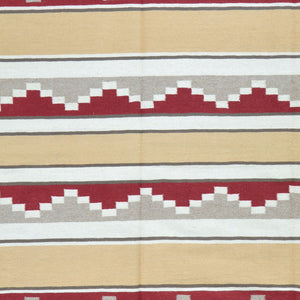 Hand-Woven Reversible Navajo Style Handmade Wool Rug (Size 8.0 X 10.0) Cwral-3453