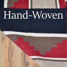 Load image into Gallery viewer, Hand-Woven Reversible Navajo Style Handmade Wool Rug (Size 8.0 X 10.0) Cwral-3453