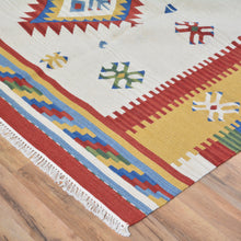 Load image into Gallery viewer, Hand-Woven Reversible Tukish Design Kilim Rug (Size 9.2 X 11.10) Brral-3462