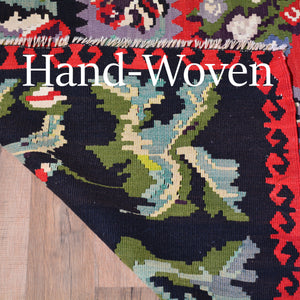 Hand-Woven Turkish Bessarabian Kilim Wool Rug (Size 9.0 X 10.0) Cwral-3498