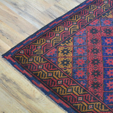 Load image into Gallery viewer, Hand-Knotted And Soumak Tribal Oriental Afghan Wool Rug (Size 4.3 X 4.10) Brral-3564