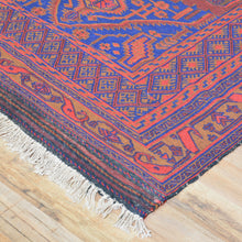Load image into Gallery viewer, Hand-Woven Soumak Tribal Afghan Wool Handmade Rug (Size 4.2 X 5.9) Brral-3576
