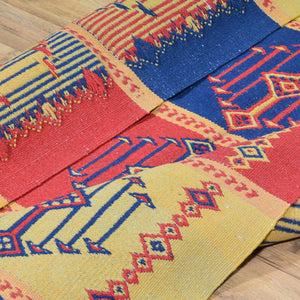 Soumak Oriental Turkish Wool Handmade Rug (Size 3.8 X 6.3) Brral-3588