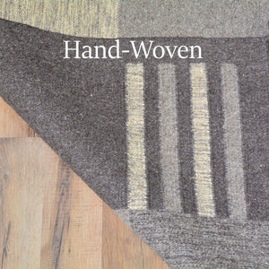 Hand-Woven Handmade Modern Reversible Wool Rug (Size 5.0 X 7.0) Cwral-3768
