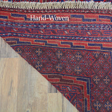 Load image into Gallery viewer, Hand-Knotted Afghan Tribal Mashwani Wool Rug (Size 4.6 X 6.2) Brral-3774