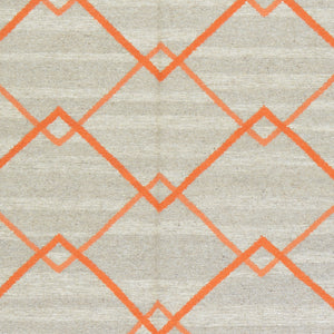 Hand-Woven Flatweave Reversible Kilim Dhurrie Wool Rug (Size 5.0 X 7.1) Brral-3807