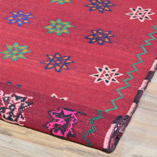 Load image into Gallery viewer, Sumak Turkish Tribal Kilim Handmade Wool Rug (Size 4.7 X 7.4) Brral-3825