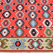 Load image into Gallery viewer, Hand-Woven Turkish Shorkoi Reversible Kilim Wool Rug (Size 6.7 X 9.10) Brral-4047