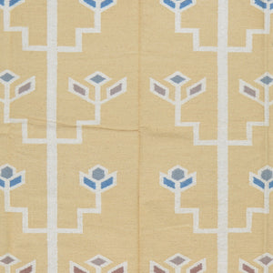 Hand-Woven Southwestern Design Kilim Wool Reversible Rug (Size 6.0 X 8.11) Brral-4077