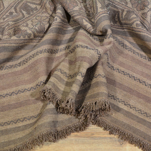 Hand-Woven Soumak Afghan Tribal Wool Handmade Rug (Size 5.11 X 9.7) Brral-4107