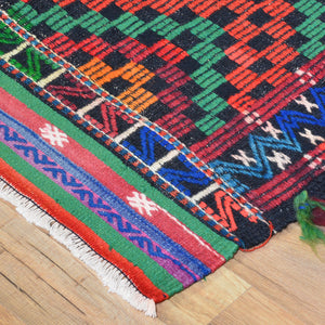 Soumak Oriental Jim Jim Turkish Wool Handmade Rug (Size 3.6 X 5.1) Cwral-4170