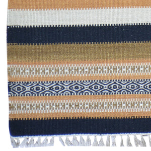 Hand-Woven Reversible Flatweave Handmade Wool Rug (Size 5.5 X 7.6) Brral-4212