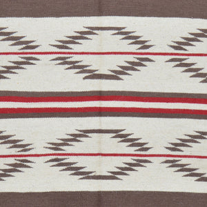 Hand-Woven Reversible Kilim Handmade Dhurrie Wool Rug (Size 5.2 X 7.1) Brral-4218