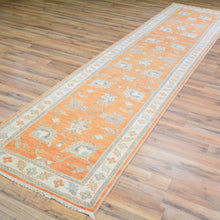 Load image into Gallery viewer, Hand-Knotted Peshawar Chobi Tribal Oushak Design 100% Wool Rug (Size 2.8 X 12.0) Brrsf-429