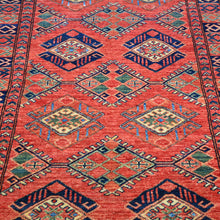 Load image into Gallery viewer, Hand-Knotted Afghan Ersari Design 100% Wool Handmade Rug (Size 3.4 X 13.0) Brrsf-435