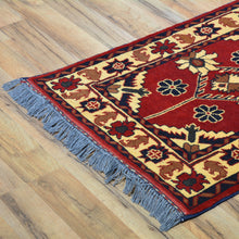 Load image into Gallery viewer, Hand-Knotted Tribal Afghan Karaghai 100% Wool Long Runner Rug (Size 2.3 X 19.4) Brral-4449