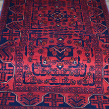 Load image into Gallery viewer, Hand-Knotted Afghan Khal Mohamdi Handmade 100% Wool Rug (Size 2.8 X 31.2) Brral-4455