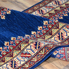 Load image into Gallery viewer, Hand-Knotted Fine Tribal Super Kazak Handmade 100% Wool Rug (Size 2.9 X 9.10) Brral-4464
