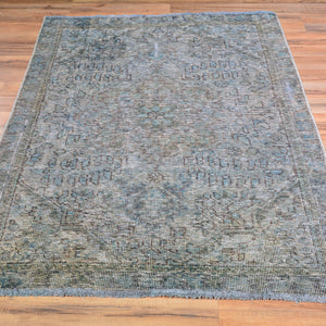 Hand-Knotted Oriental Overdyed Handmade Wool Rug (Size 3.3 X 4.10) Cwral-450